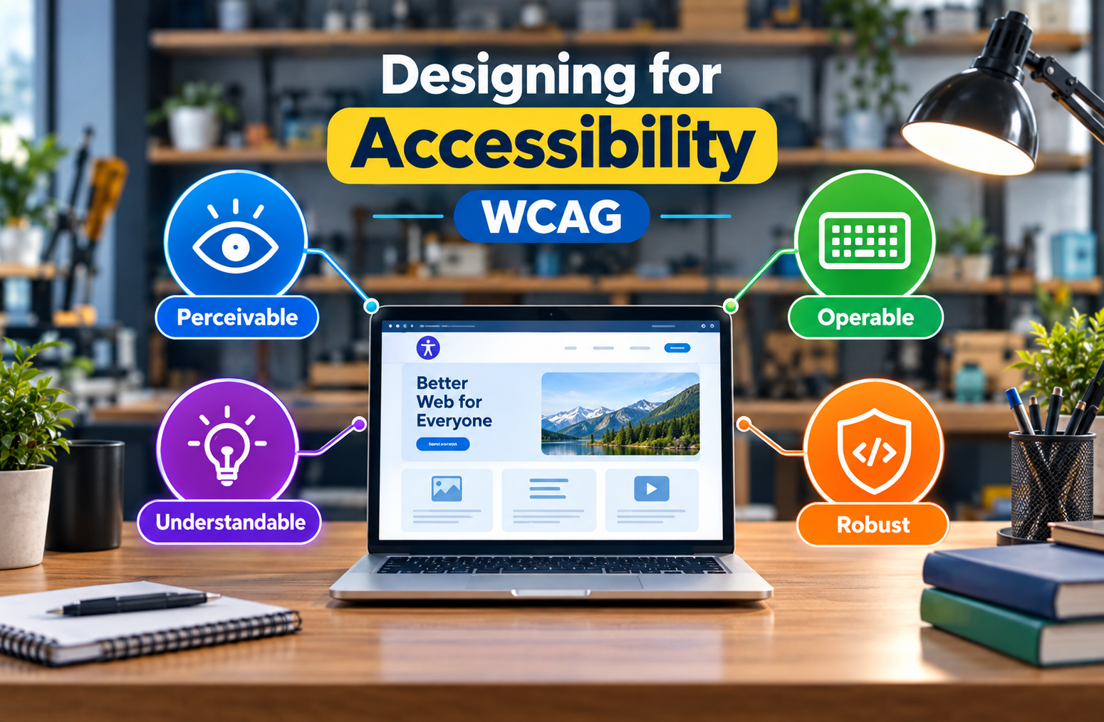 Designing for Accessibility (WCAG): Building Inclusive Digital Products