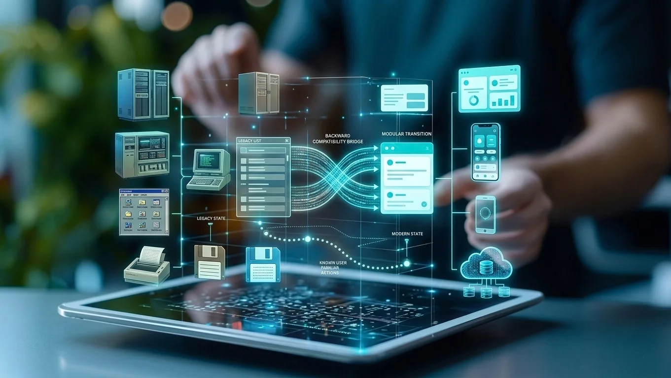 Redesigning Legacy Products Without Disrupting Existing Users